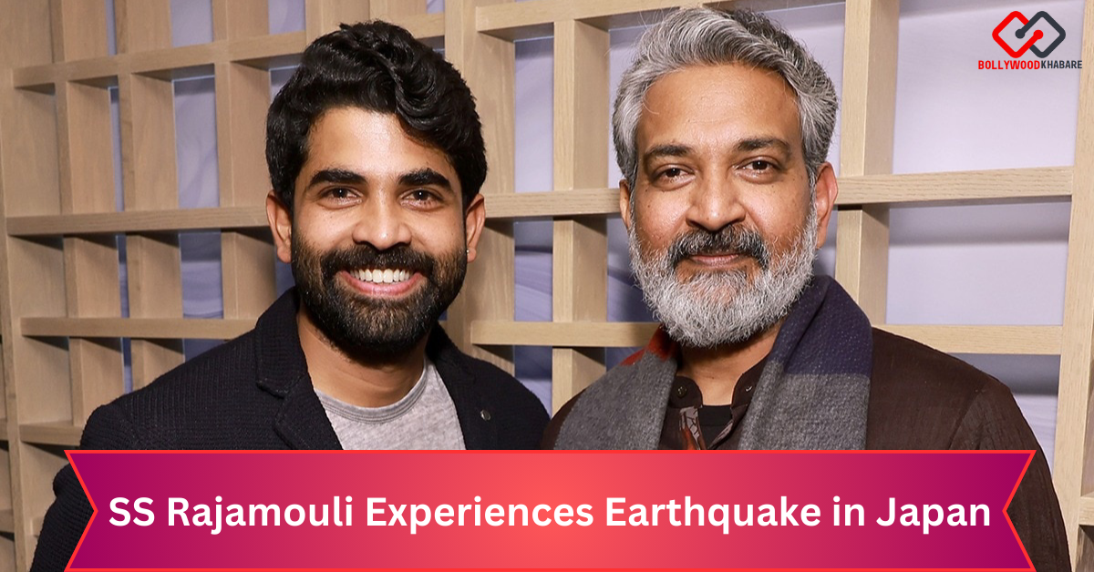 SS Rajamouli Experiences Earthquake in Japan