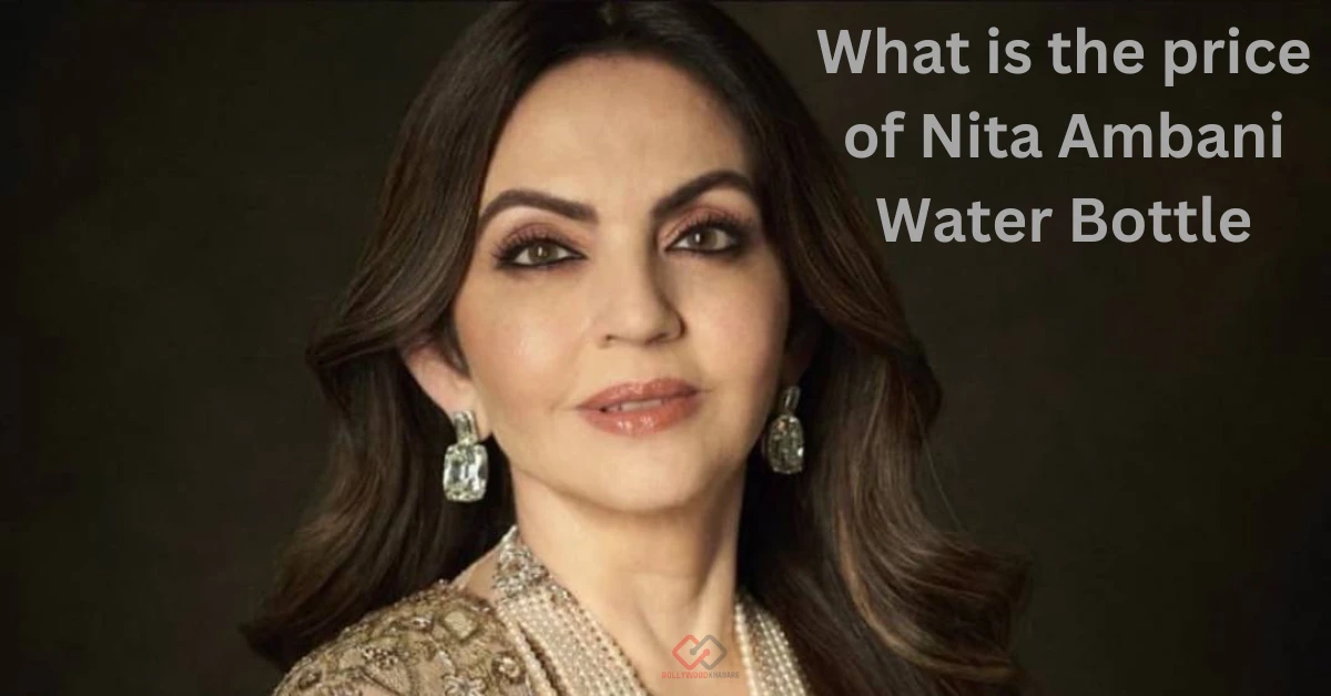 Do you know Nita Ambani drinks the world's most expensive water?