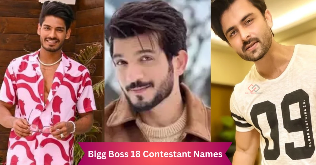 Bigg Boss 18 Contestant Names