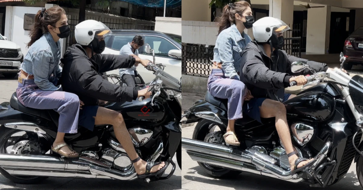 Rhea Chakraborty spotted on a bike ride with rumored BF