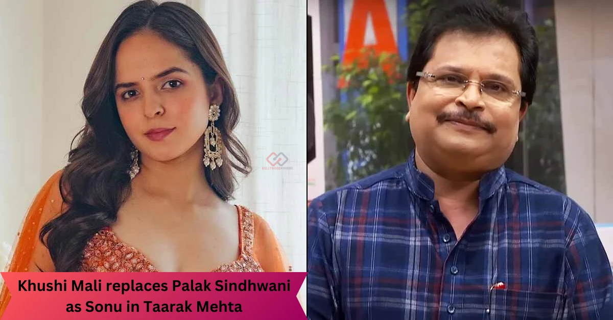 Khushi Mali replaces Palak Sindhwani as Sonu in Taarak Mehta