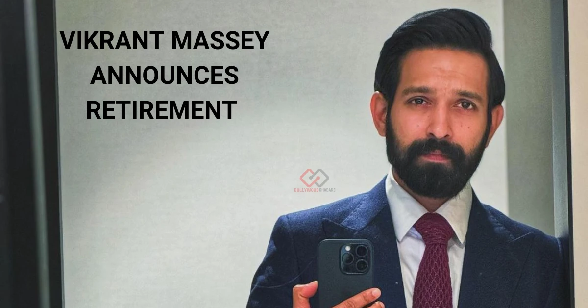 '12th Fail' star Vikrant Massey announces retirement