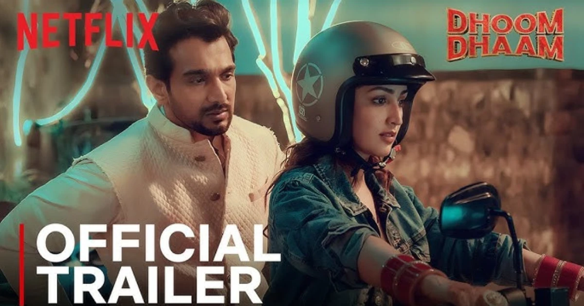 Trailer released for Yami Gautam and Pratik Gandhi's "Dhoom Dhaam"