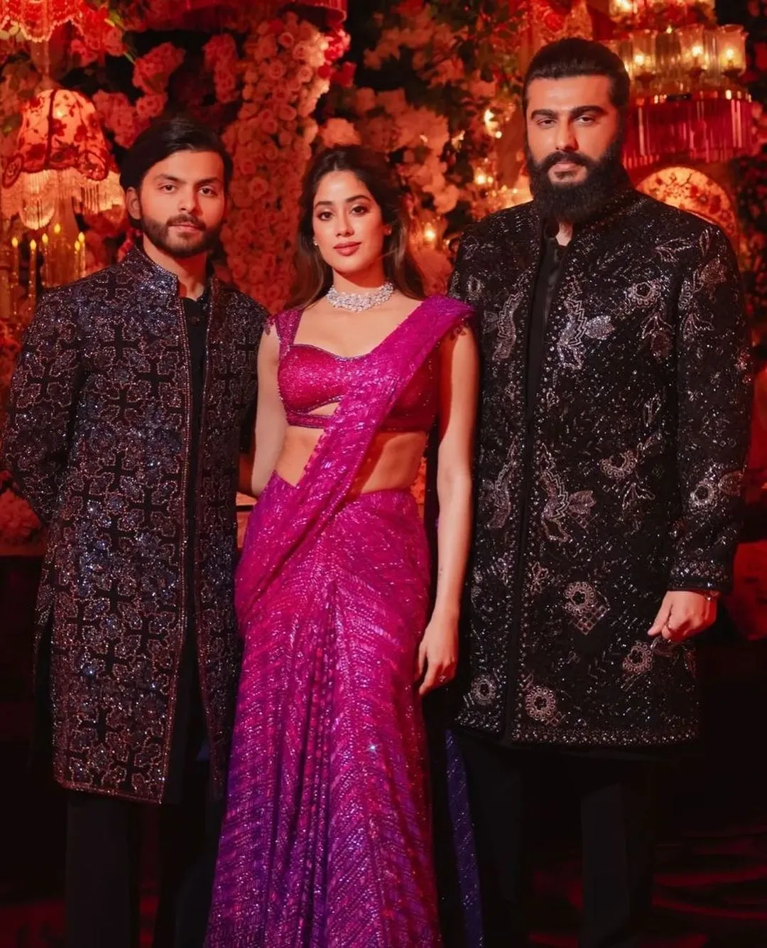 Jhanvi kapoor with rumored boyfriend