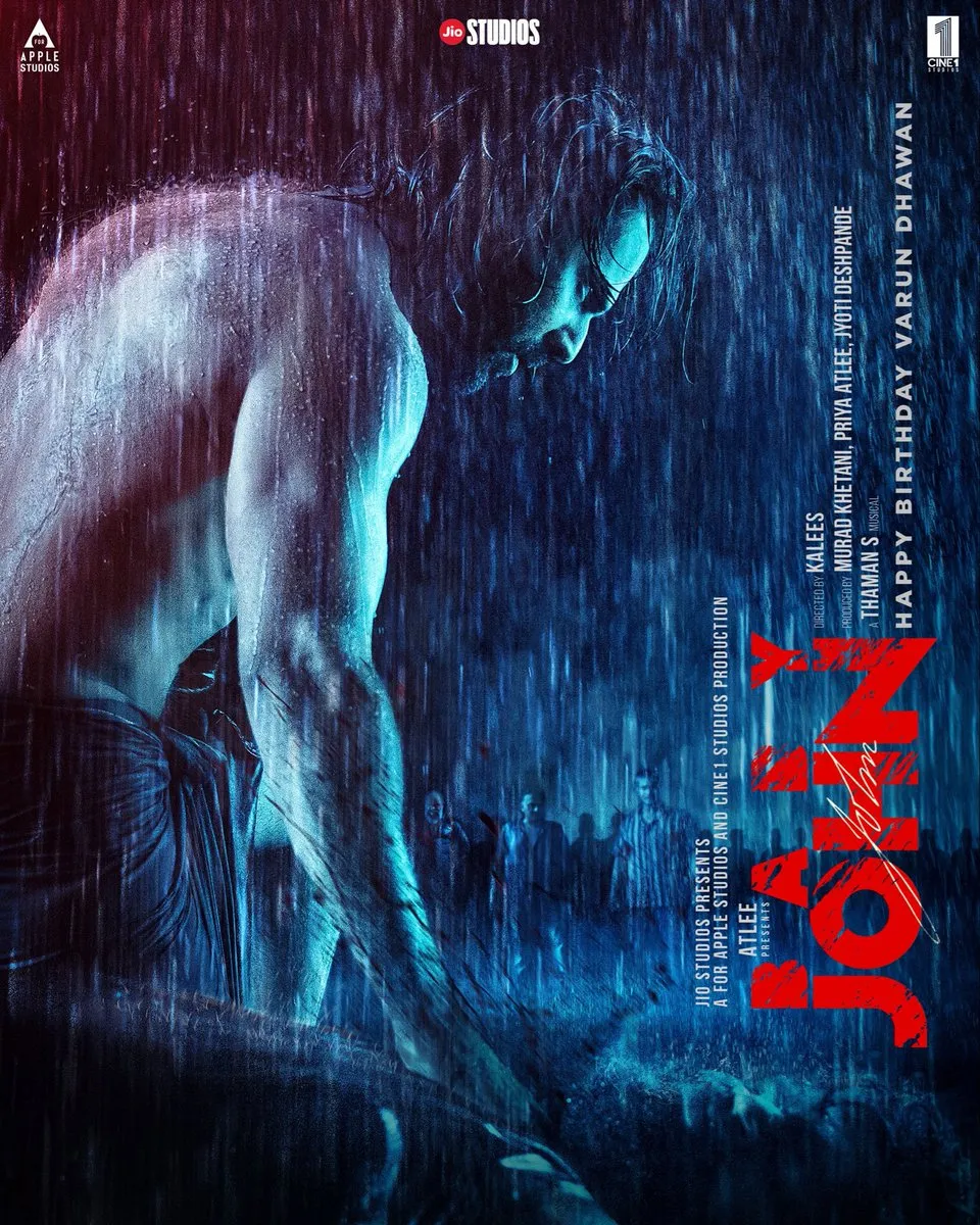 Varun Dhawan look in Baby John Varun Dhawan look in Baby John