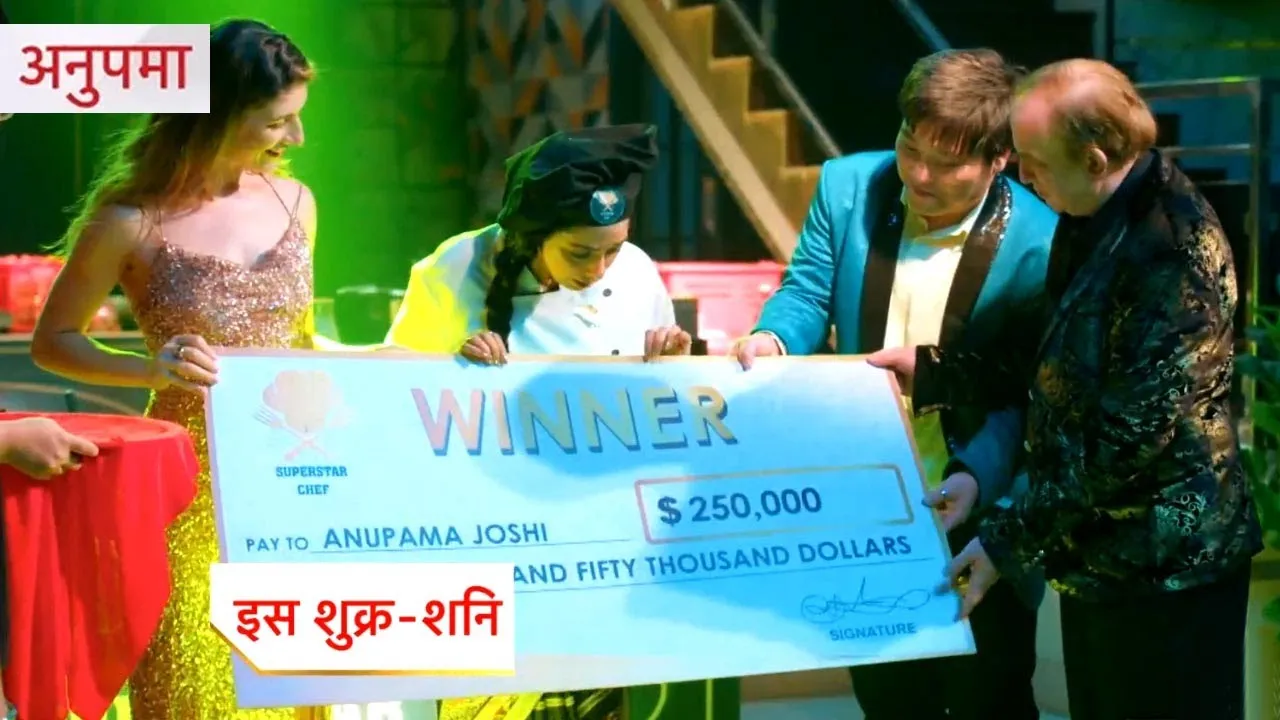 Anupama Winner Superstar Chef