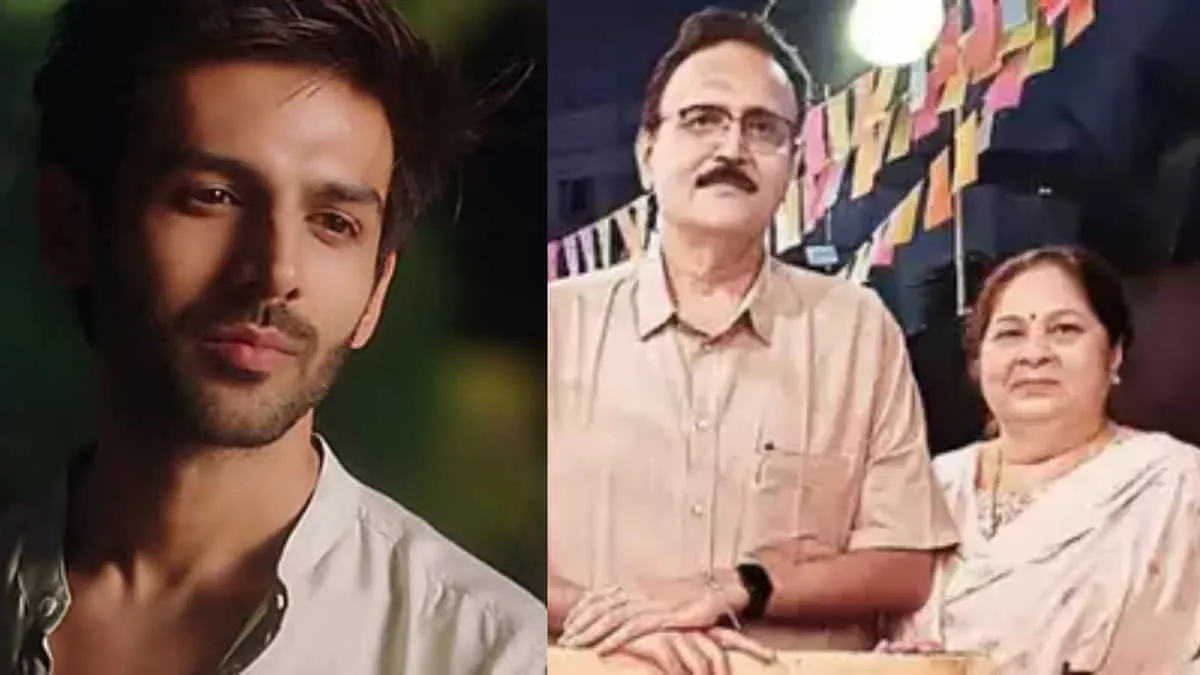 Kartik Aryan Maternal uncle aunt