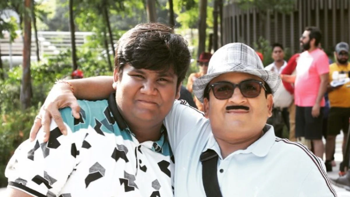 Kush shah with dilip joshi