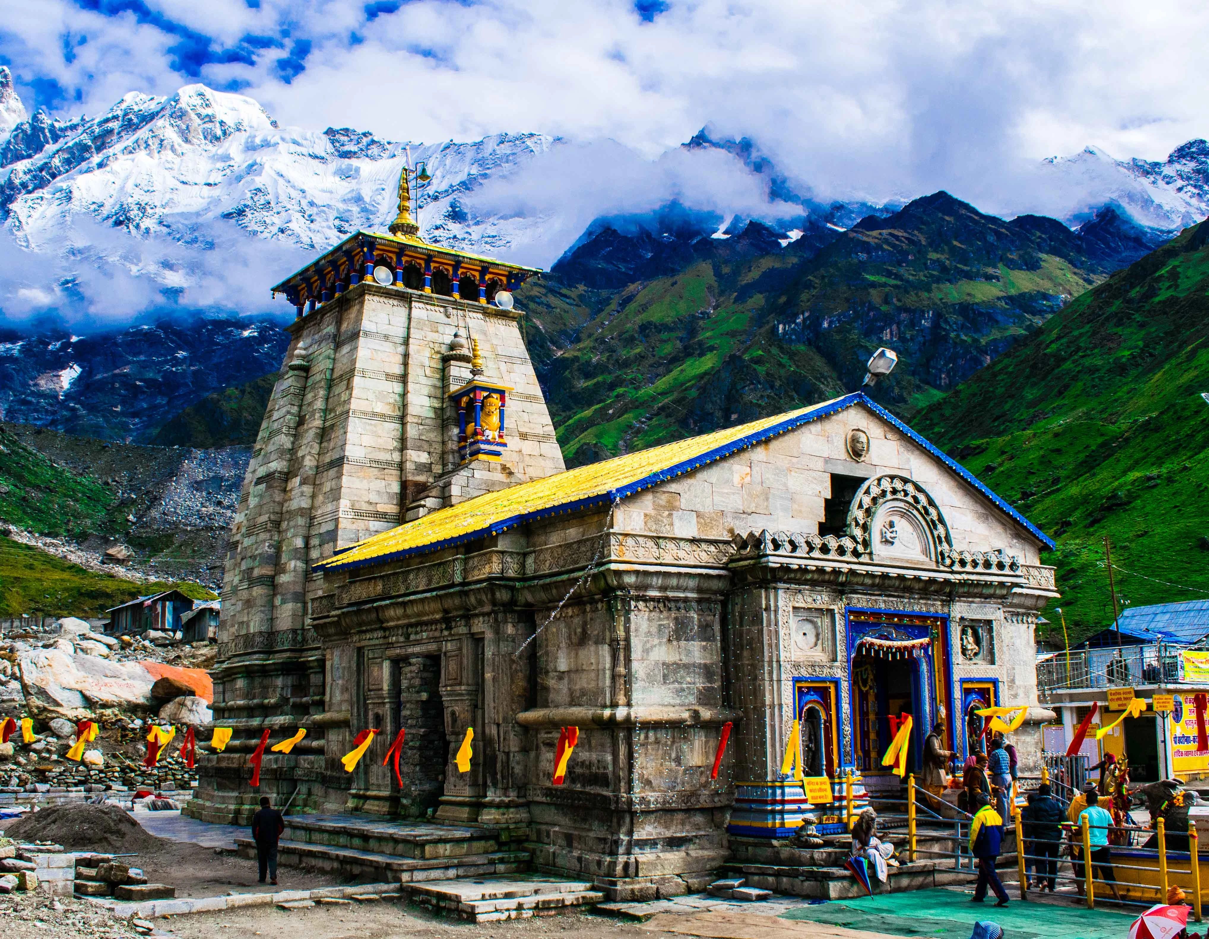 Kedarnath Temple view