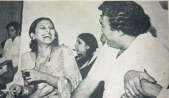 Sanjeev Kumar and Anju Mahendru