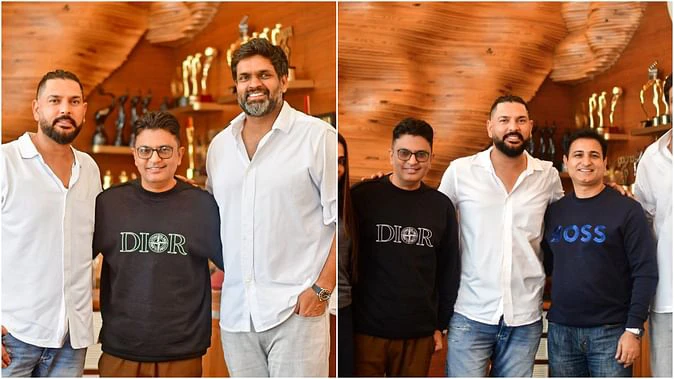 Yuvraj with directors