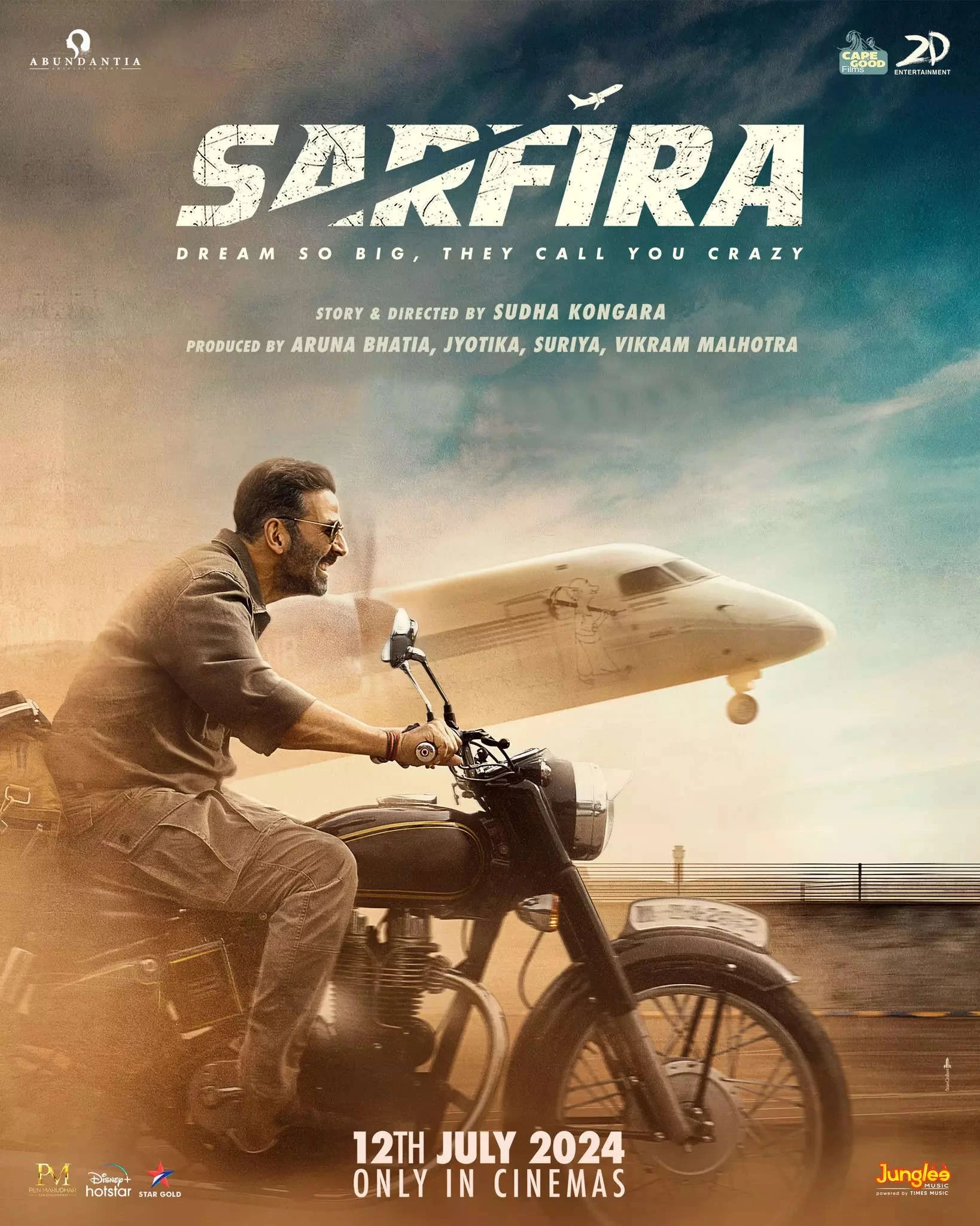 sarfira poster