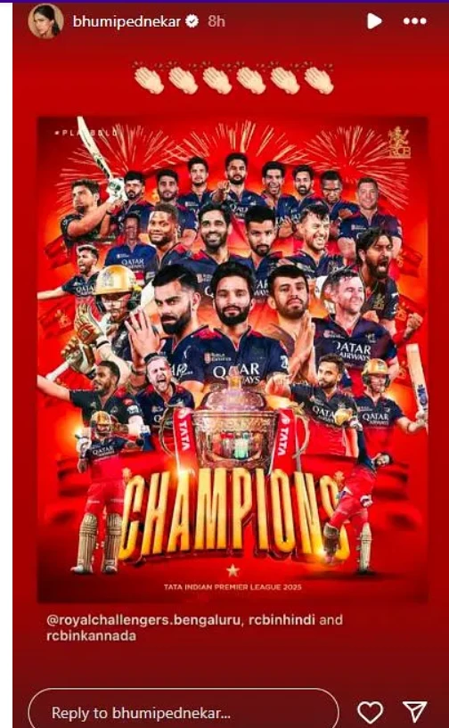 RCB celebrates first IPL title in Bengaluru