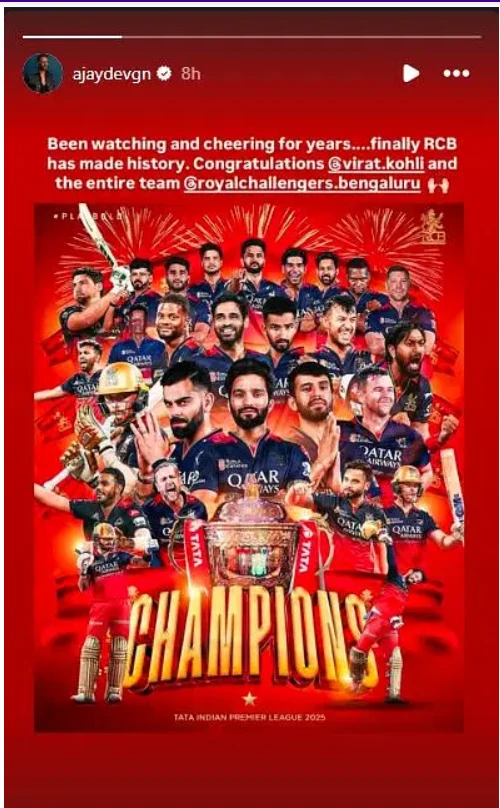 RCB celebrates first IPL title in Bengaluru