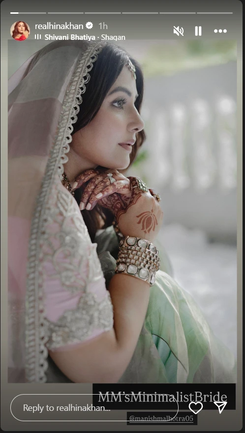 Hina Khan Marriage Photos